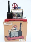 Mamod stationary live steam engine in original box