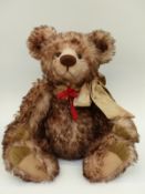 Charlie Bears Isabelle Collection Teddy Bear with tipped brown mohair,