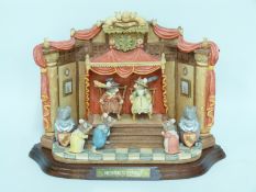 Border Fine Arts Brambly Hedge Pretenders to the Throne, limited edition 36/500,