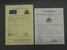 De-activated Swedish Mauser 6.