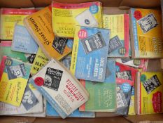 A quantity of Armed Services edition books