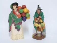 Two Royal Doulton figures,