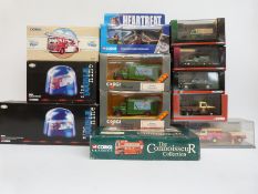 Eleven Corgi diecast model vehicles including nine Double nine, Land Rover, Five Vehicles,