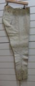 A pair of Lifeguards buckskin breeches