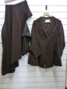 Victorian / Edwardian ladies side saddle habit by H Goodbrook and Sons, Regent St,