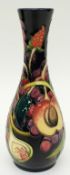 Moorcroft vase in Queen's Choice pattern,