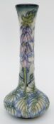 Moorcroft vase of bulbous bottle form in Sea Drift pattern by Rachel Bishop, 20cm tall,