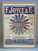 F Joyce & Co Limited Joyce's Sporting Cartridges and Bailey's Gas Check Cartridges advertising/