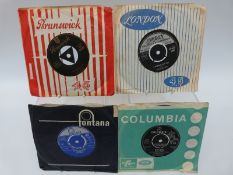 A collection of approximately 120 singles from the late 50s to the 80s,