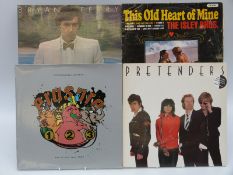 Over 200 LPs mostly pop from the 70's and 80's