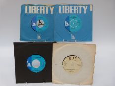 Four Idle Race singles - Skeleton (LBF 15054 and uP36060),