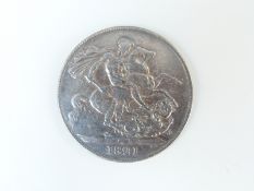 George IIII (sic) crown laurate head,