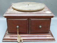 Mahogany cased c1930s gramophone,