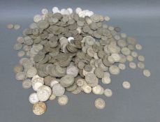 Approximately 3410g of pre-1947 UK coinage