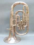 Salvationist Publishing and Supplies Ltd silver plated tenor horn 'The Triumph',
