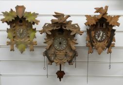 Regula c1970s German cuckoo clock with musical movement,