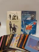 A small collection of 25 albums including Dire Straits,