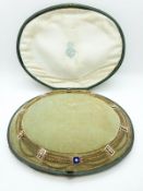 A late Victorian metamorphic necklace/ two bracelets of 10 panels joined by a five strand chain,