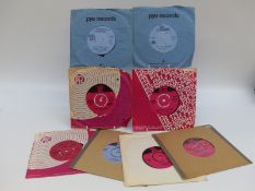 Eight collectable singles on Pye.