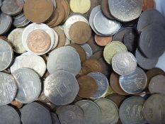 A collection of Irish Free State coinage, modern Irish Euros, Channel Islands, Isle of Man,