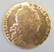 George III guinea ex mount, illegible date, poor / fine 8.