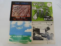Four singles from New Zealand Pink Frost and Rolling Moon by The Chills,
