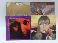 Approximately 80 LPs mixed genres including Roberta Flack,