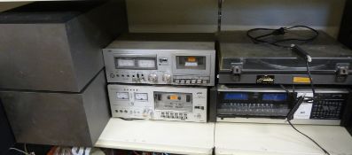 JVC stereo separates, JLA20 turntable KD21 deck,