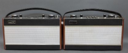 Two Roberts radios vintage R707 four wave