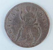 William III 1697 farthing