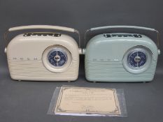 Two Bush TR82/97 replica of TR82 Classic radio, DAB/FM,