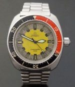 Omega Seamaster 200 'Banana' gentleman's automatic wristwatch ref. 166.