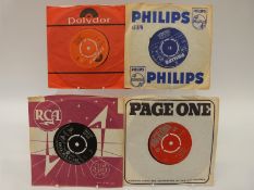 Approximately 80 singles on Page One (9), Phillips (15), Polydor (16), Parlophone (12),