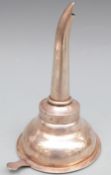 French early 20thC wine funnel,