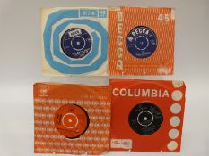 Approximately 90 singles on Columbia (21), Decca (25), Fontana (14) and Mercury,