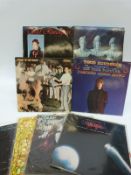 Todd Rundgren/Utopia - seven LPs including Hermit, Nearly Human, Tortured Artist, Heating, Swing,