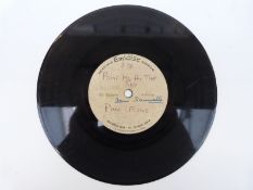Pink Floyd - Point Me At The Sky, one sided Emidisc, handwritten / typed labels,