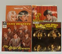 Approximately 230 LPs of mixed genres