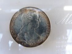 Maria Theresia silver coin,
