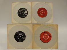 Approximate 60 singles on Red/Black Atlantic