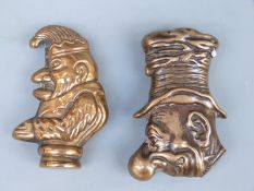 Two novelty vesta cases,