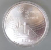 1976 mounted Olympic 5 dollar B.U.