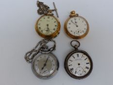 Three Smiths pocket watches and an Acme Lever movement