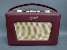 Roberts Revival radio R550 three band portable battery/mains,