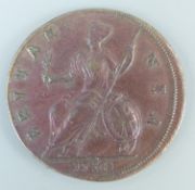 George II 1730 cuirassed bust,