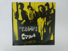 Human Fly - The Cramps (668) no border sleeve plus Goo Goo Muck (PFP1003) yellow vinyl,