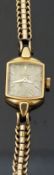 Omega 18ct gold ladies wristwatch ref.