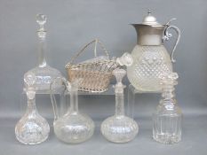 A large bulbous jug,