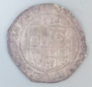 James I 1624 hammered sixpence