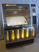 Rowe AMI model R82 jukebox, c1980s, with microprocessor control, with space for 99 45rpm singles,